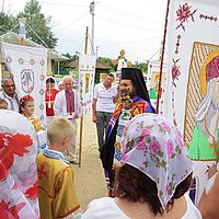 Візитація парафії св. Івана Хрестителя, м. Олешки, 7.7.2016